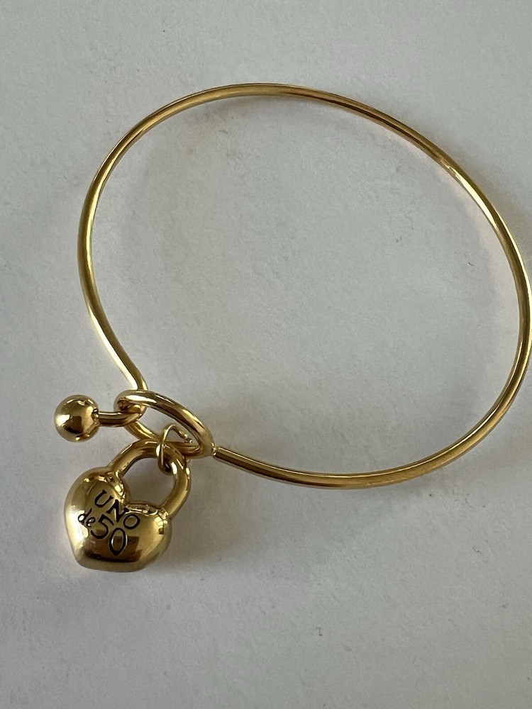 UNO D 50 Stainless Steel Bangle New