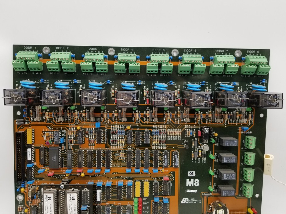 Hirsch Security Access Control M8 8-Door Controller Board 026-0000818