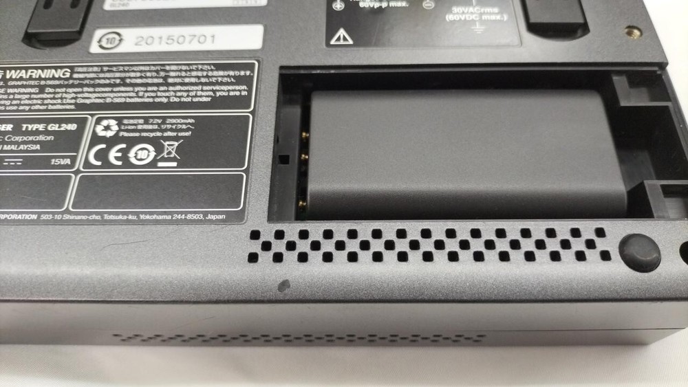 Used GRAPHTEC Midi LOGGER GL240 Isolated Multi-channel Data Logger