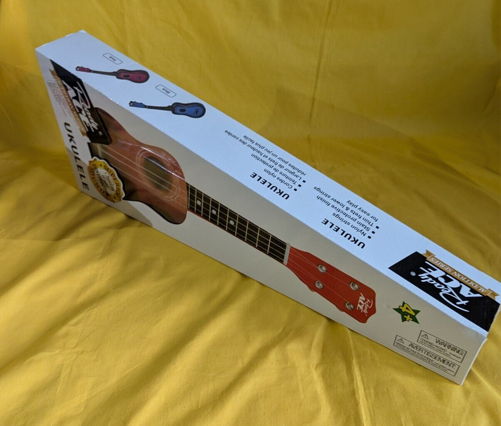 Ready Ace Ukulele Guitar String Instrument in Box never used