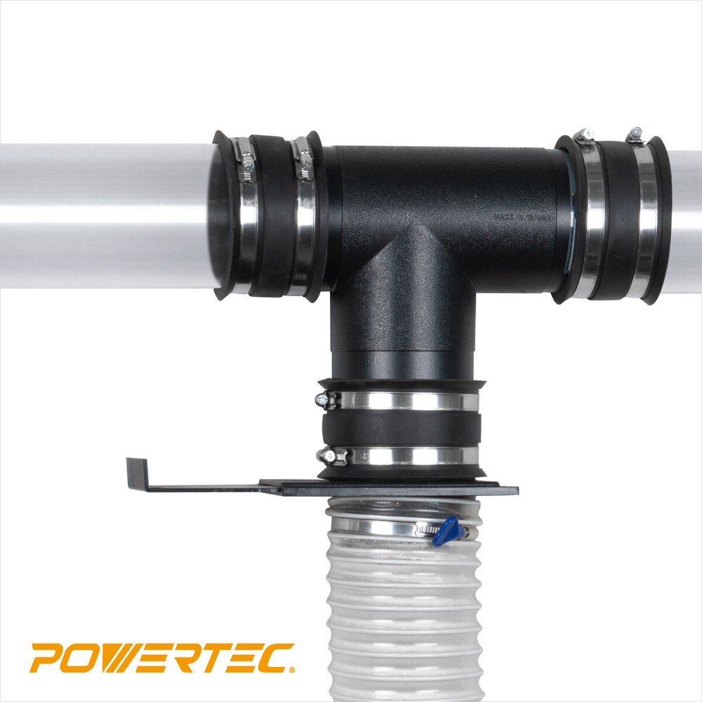 POWERTEC 70180 2-1/2-Inch T-Fitting