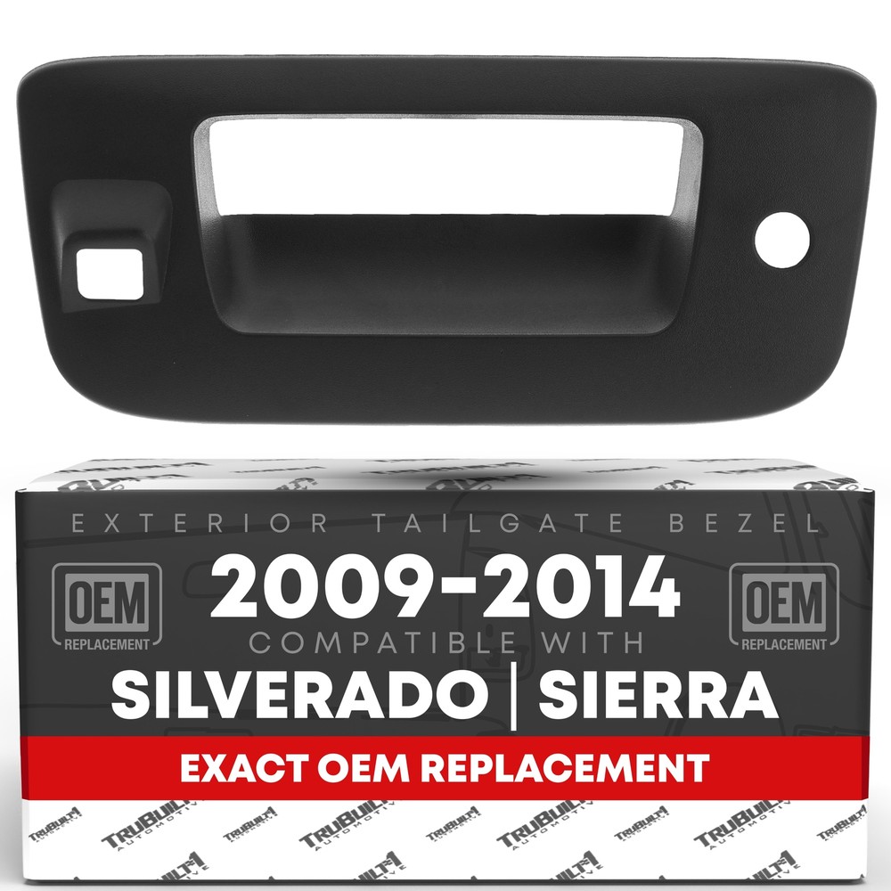 Tailgate Handle Bezel for Chevrolet Silverado; GMC Sierra