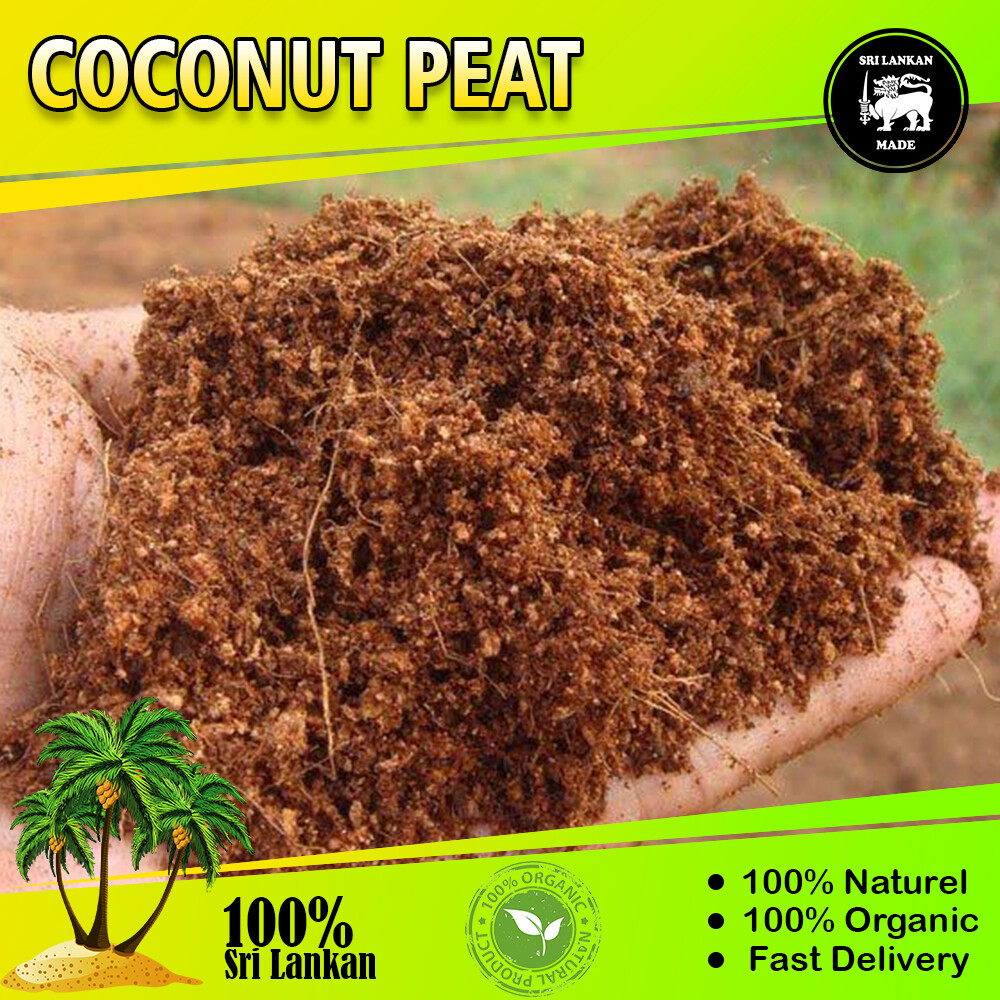 Coco Peat Coir Pith Compost Hydroponic Organic Dry Natural Growing Media Soil
