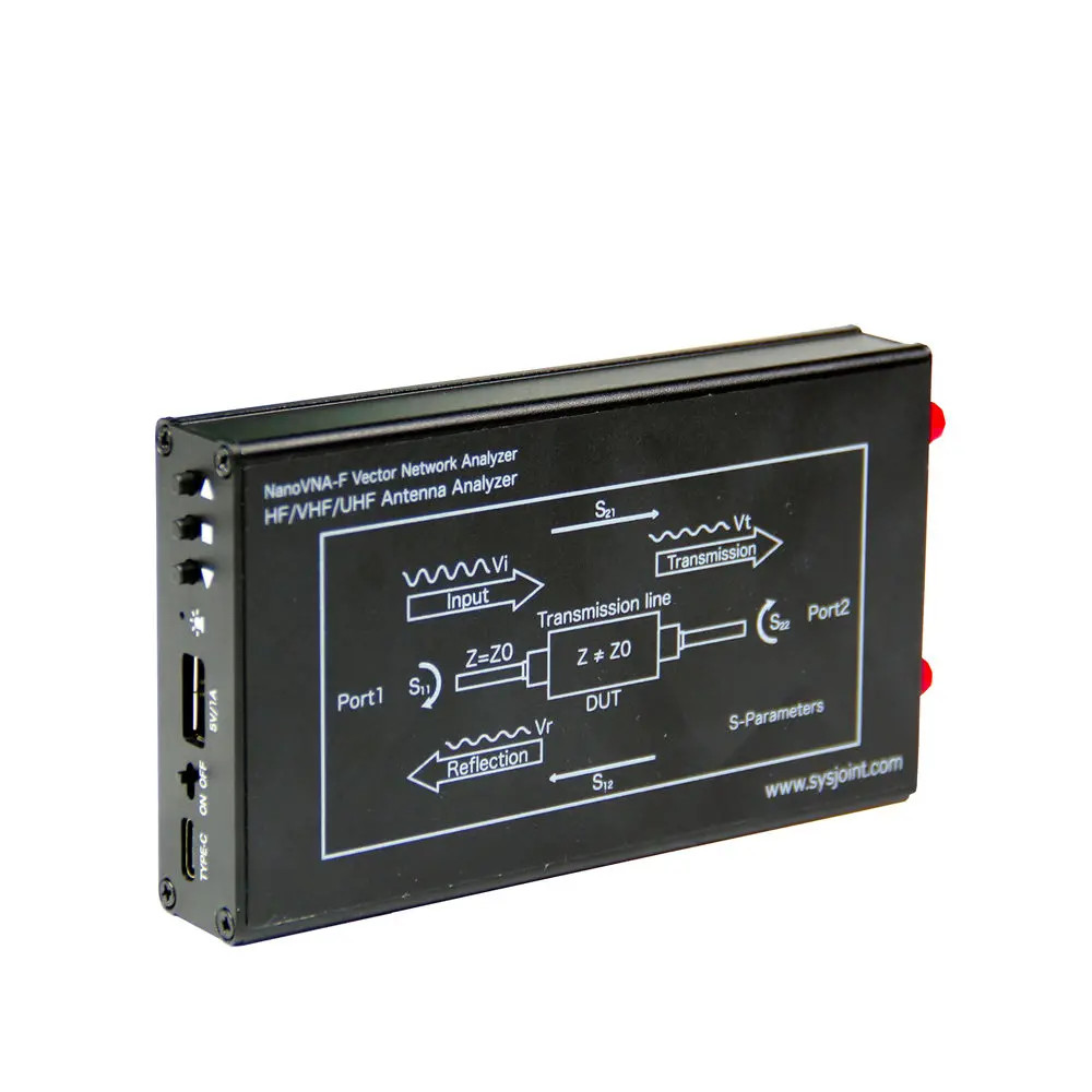 Network Analyzer Digital Nano VNA Tester USB LogicAntenna Analyzer Standing Wave