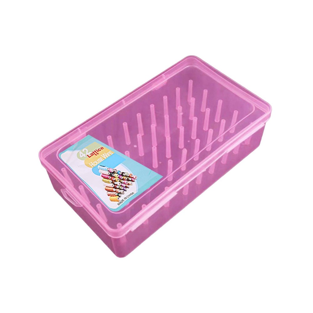 Sewing Thread Storage Box 42 Axis Spool Thread Rack for Sewing Bobbin Spools