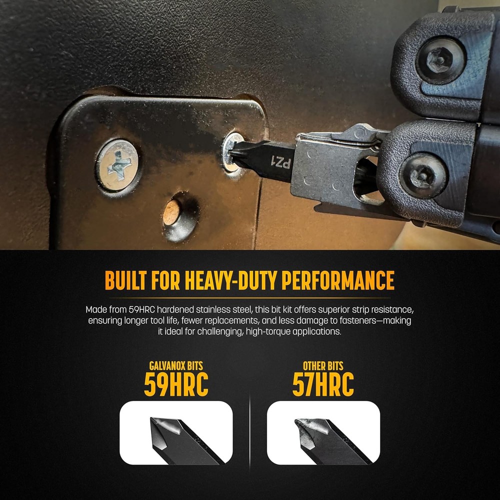 23PC Accessories Set, Compatible with Leatherman Multi-Tools [59HRC] Hardened ..