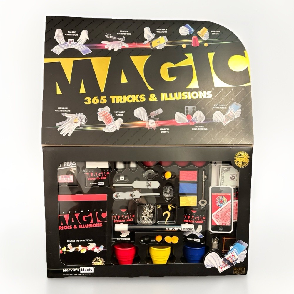 Marvin's Magic Ultimate Magic 365 Tricks Illusions Set