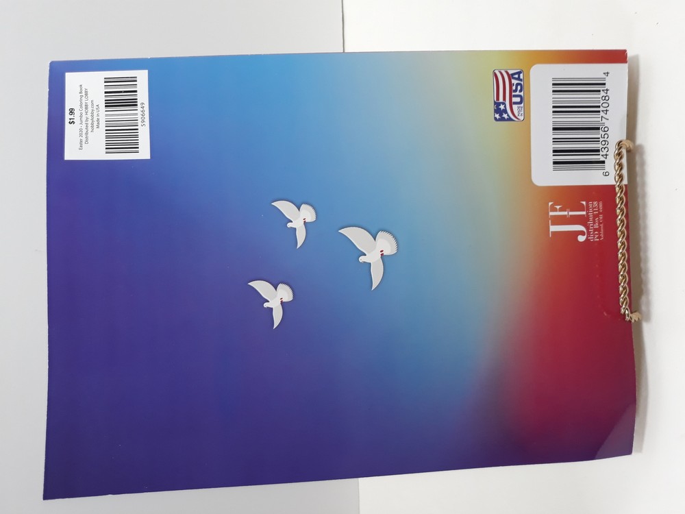 He Is Risen-Jumbo Coloring & Activity Book (Easter)