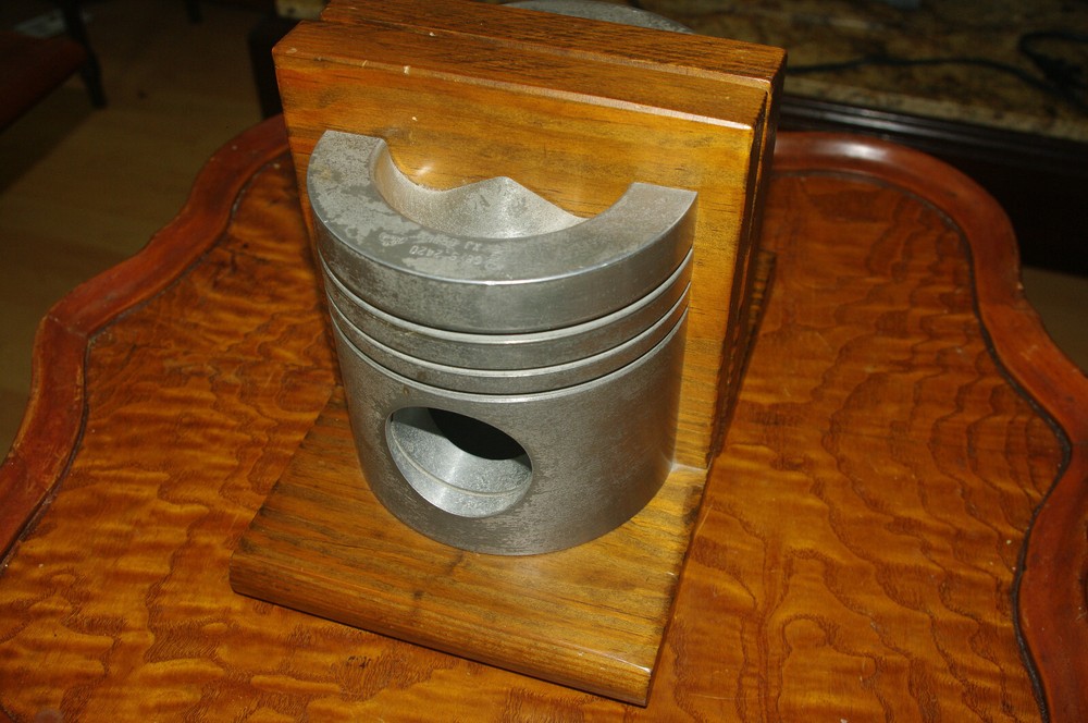 Pair of Mack Piston Bookends