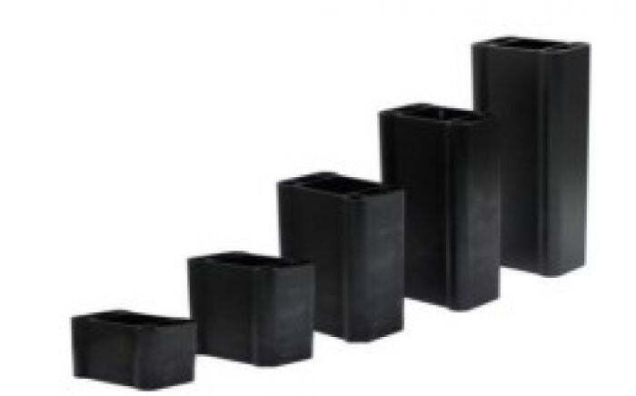 SPI NON-PIVOT RISER BLOCK, 1"