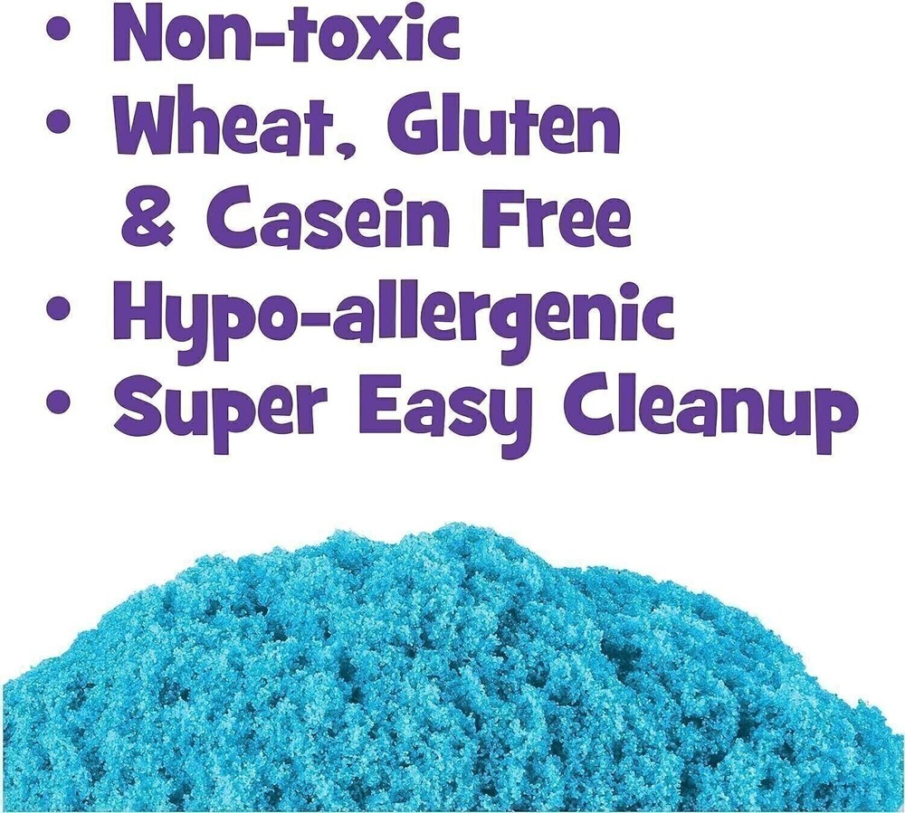 Kinetic Sand, Exclusive 12-Pack Castle Containers, Multi-Color Play Sand Bundle