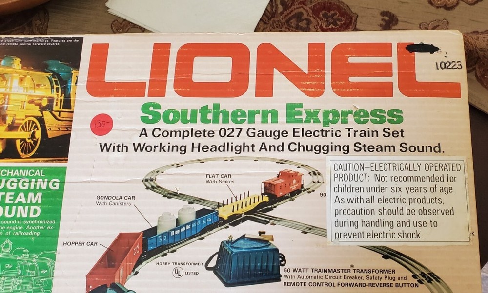1973 Lionel Train Set ,still In Box Xtra Track