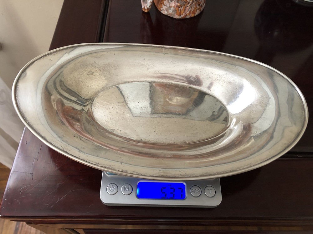ANTIQUE STERLING SILVER PLATTER /BOWL