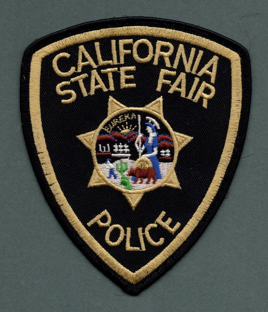 California State Fair Police Patch
