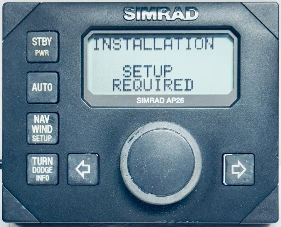 Simrad AP26 Autopilot Autopilot Head Display Control