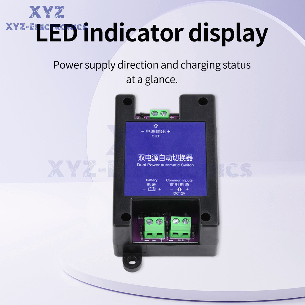 Dual Power Automatic Switcher UPS Emergency Power Failure Auto Transfer Switch