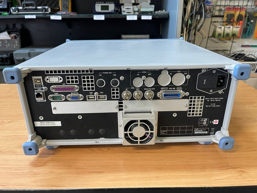 Rohde & Schwarz UPV, audio analyzer, option B1