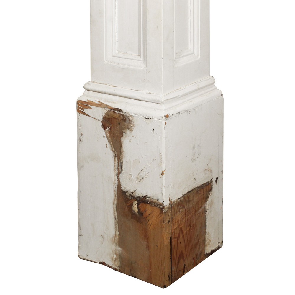 Antique Box Newel Post, c. 1900, NNP243