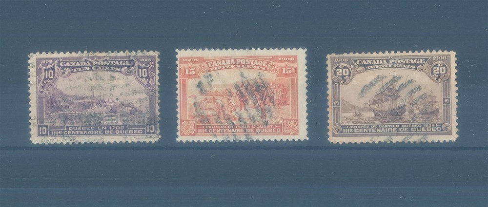 CANADA 1908 used key values (CV $380 EUR330)
