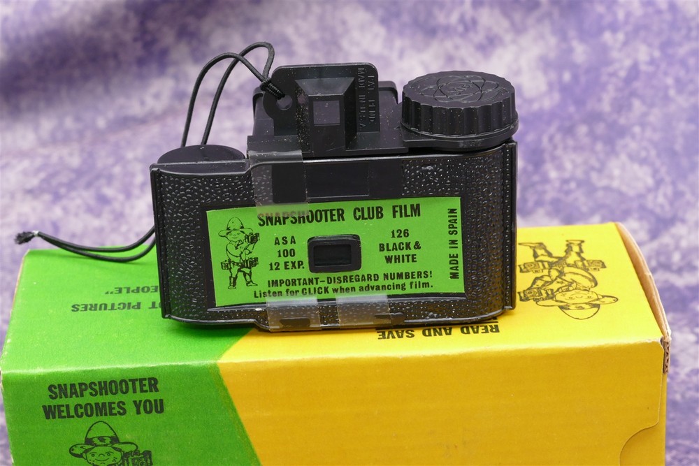 Plastics Development Co. Snapshooter Camera, Original Box, Film, & Instructions
