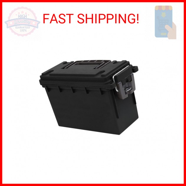 Sheffield 12629 Ammo Storage Box, Stackable .30 Cal Field Boxes, Water and Dust