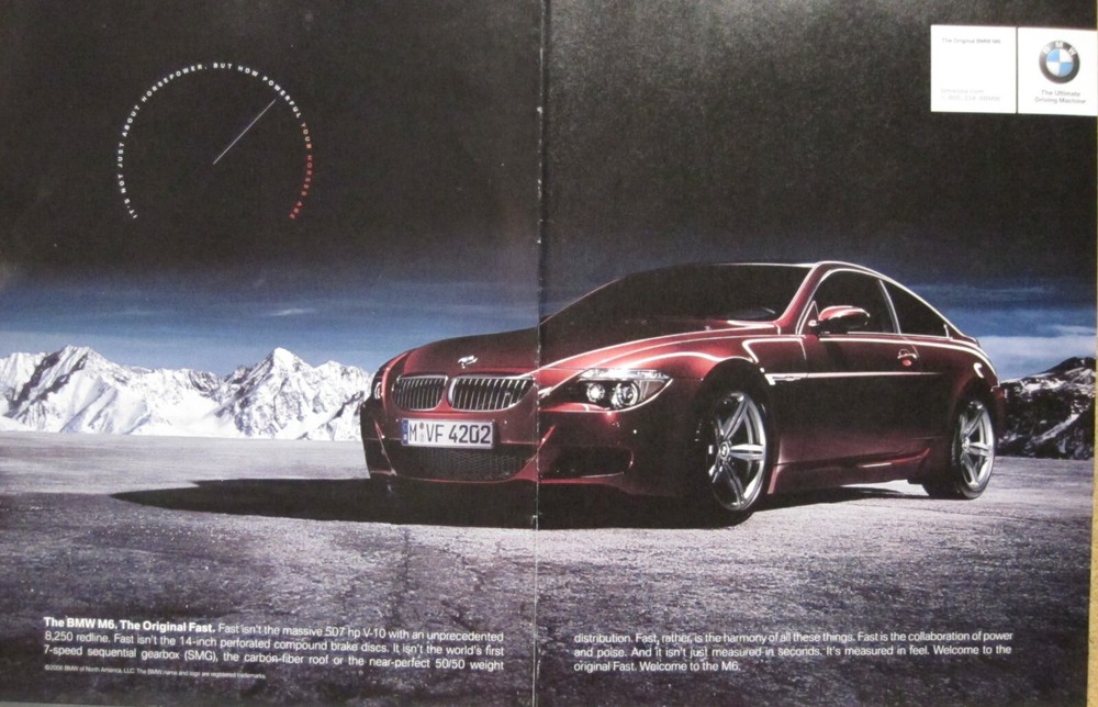 2006 BMW M6 Print Ad