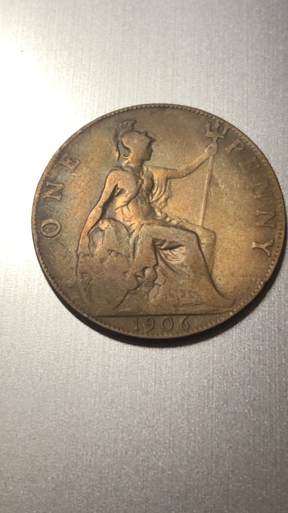1906 GREAT BRITAIN PENNY