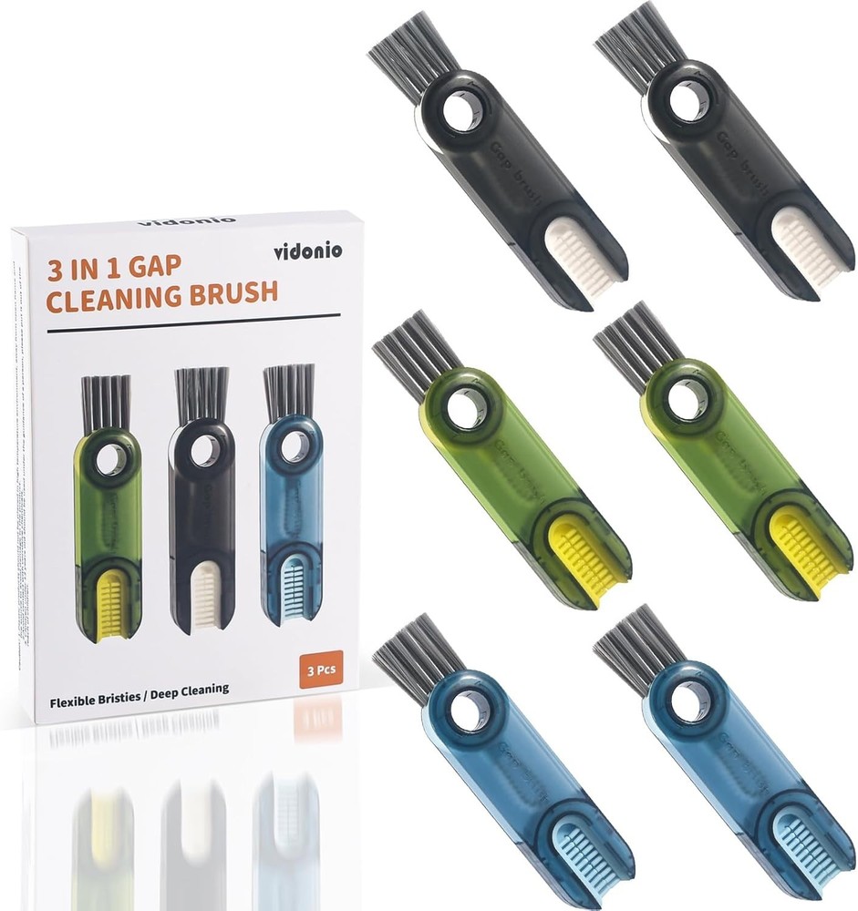 Rotating Bottle Brush with Silicone Cupping