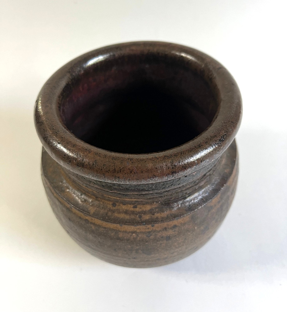 Vintage Philip Capuano Studio Pottery Stoneware Planter 5"
