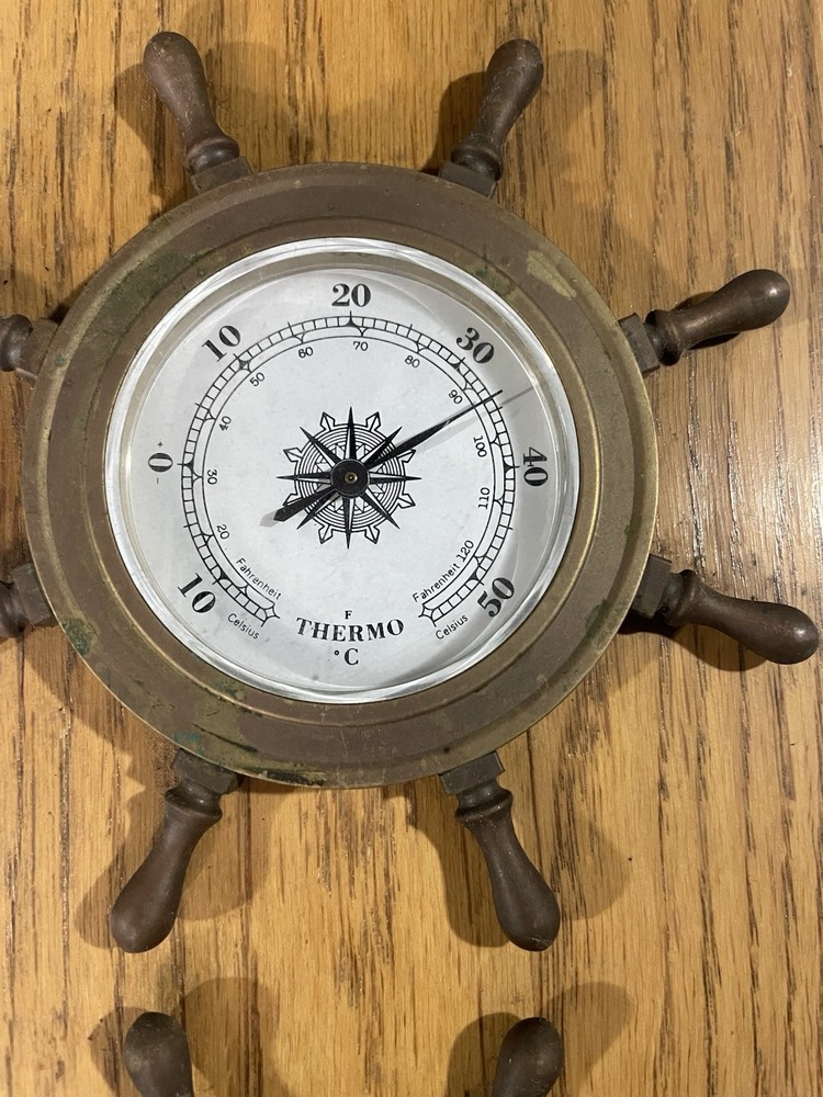 Quartz, Barometer, Thermo, Hydro; Wall Decor Beach Theme 92 Oz Read Description