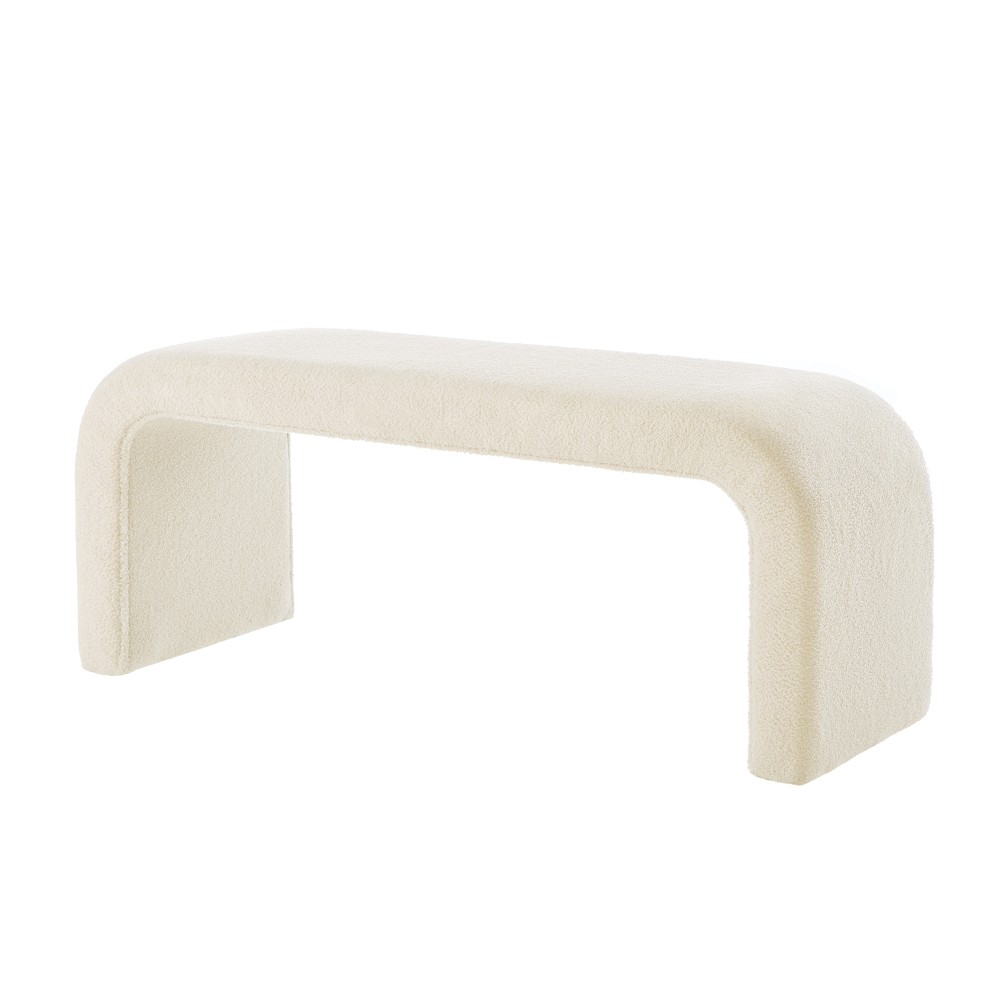 Three U-shaped benches Soft cushions Armless Multi-purpose