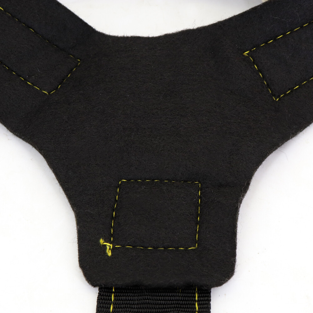 Heavy Duty Dog Weight Pulling Harness Adjustable Medium Large Vest Pitbull Black