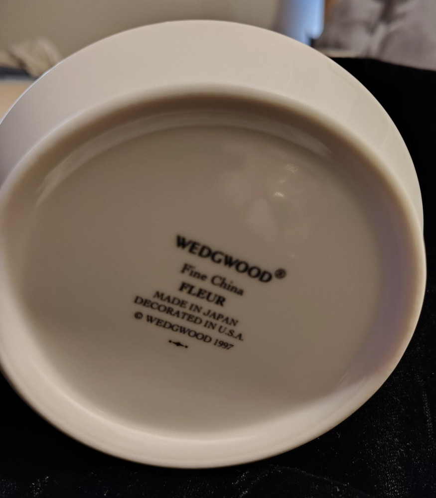Wedgewood "Fleur" Pitcher-Made in Japan-EUC