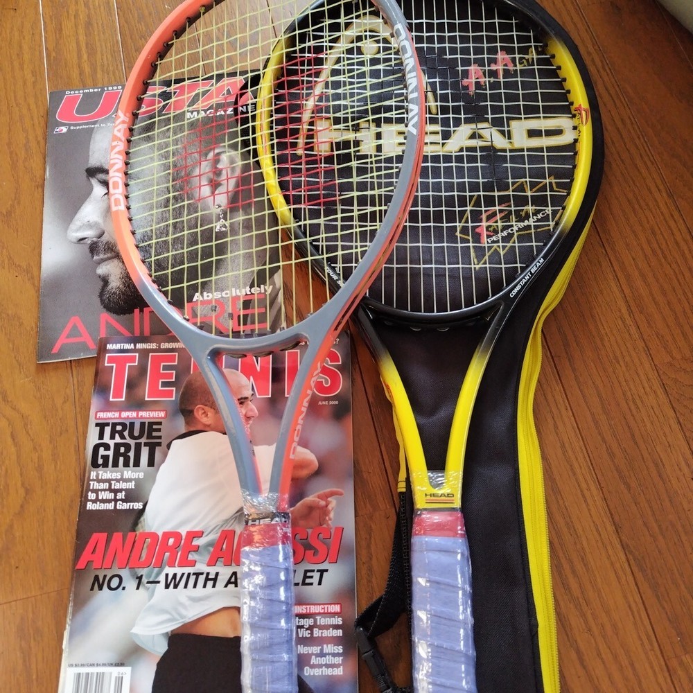 Head, Donner racket (Agassi model)