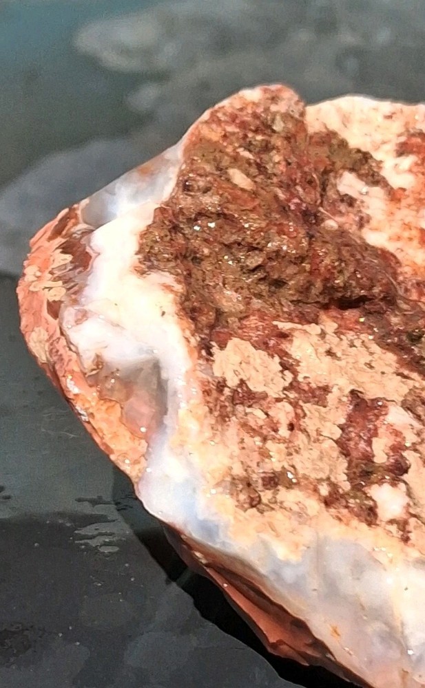 Jasper Red Banded Lapidary Potential