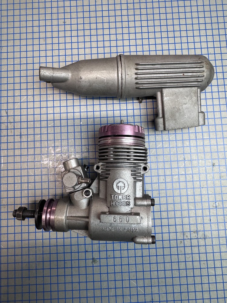 Tower Hobbies .46 Pro R/C AbC Engine w Muffler
