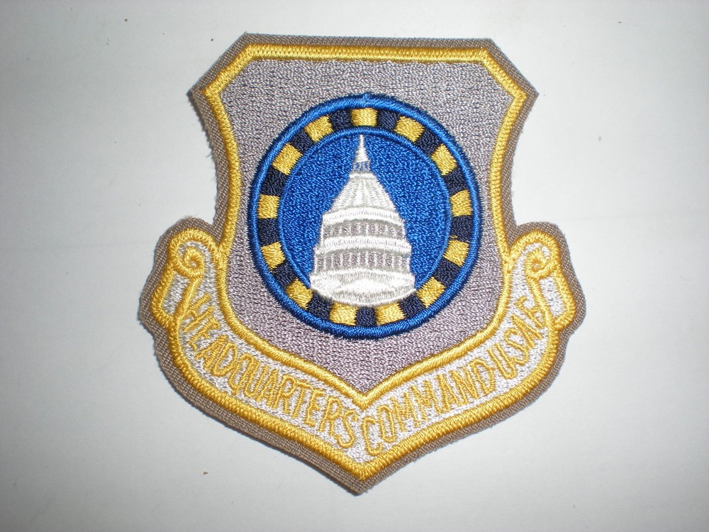 USAF HEADQUARTERS COMMAND 3" PATCH (REPRODUCTION)