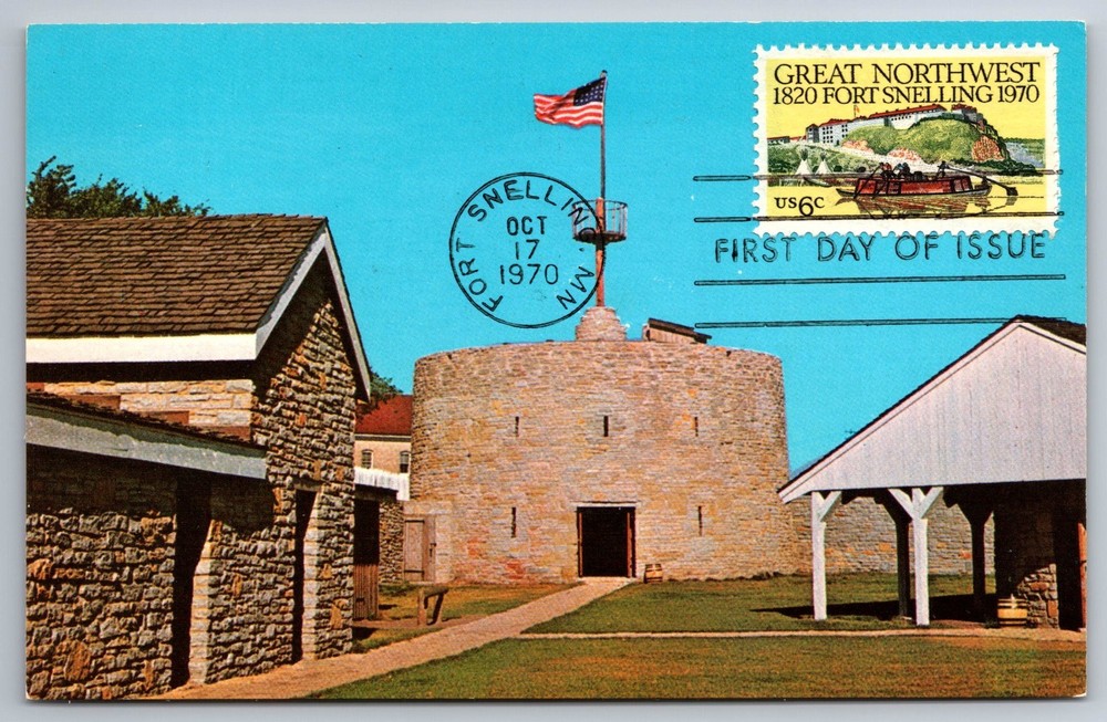 #1409 Great Northwest Fort Snelling FDC Maxi Card
