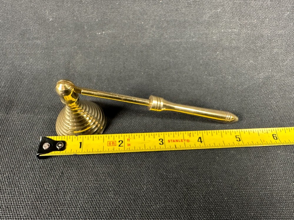 Brass Candle Snuffer