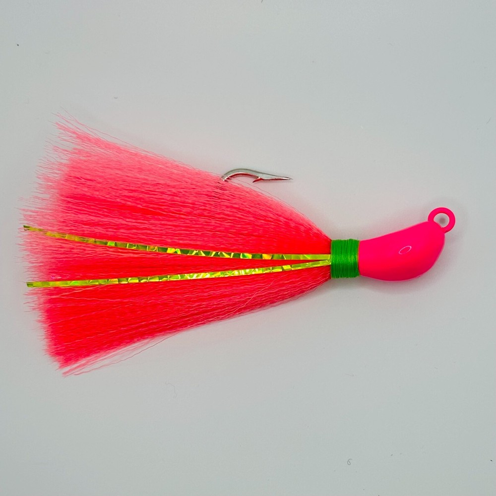 COBIA jig with MYLAR FLASH