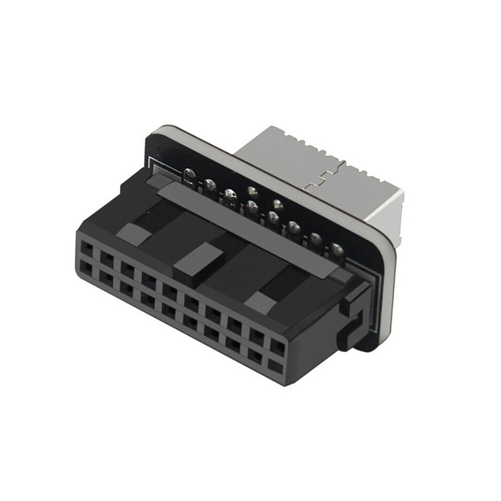 USB3.0 Internal Header to USB 3.1/3.2 Type C Front Type E Adapter 20pin to 19pin