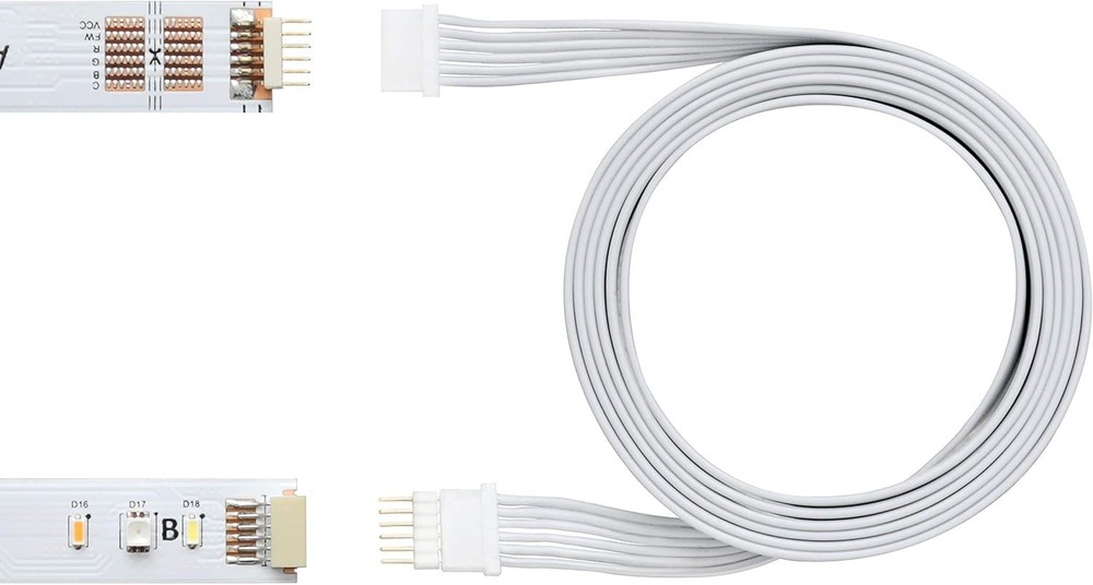 Extension Cable for Philips Hue/Solo Lightstrip 3.3ft, 1 Pack, White - Micro ...