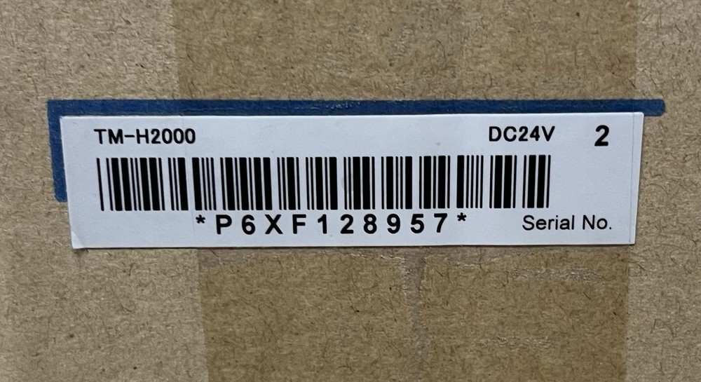 Epson TM-H2000 POS Receipt Printer Dual-function Thermal Dot Matrix USB