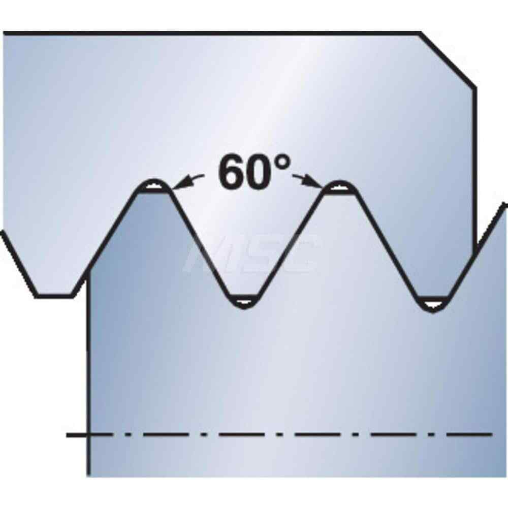 Sandvik Coromant 1mm Cutting Depth, 20 Max TPI, 0.97mm Diam, Internal Thread,...