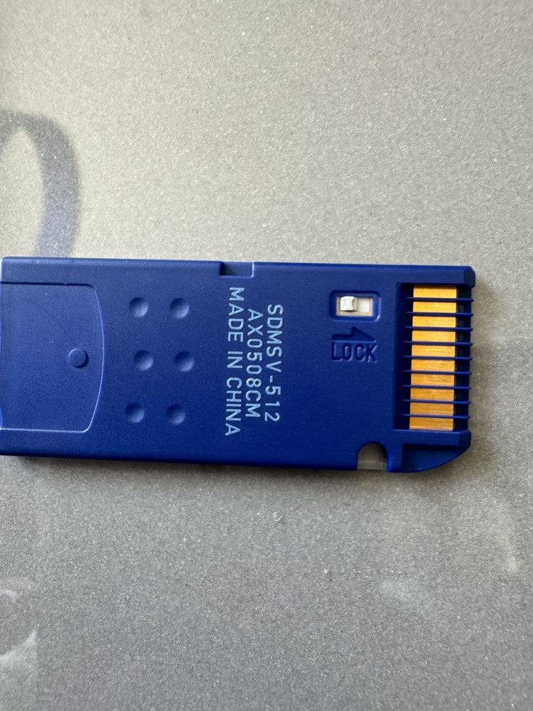 512MB Memory Stick PRO MagicGate MSX-512S Compatible