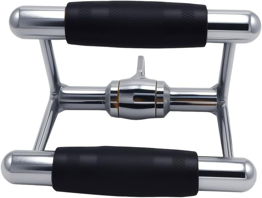 LAT Pull down Bar,Rotating Press down Bar,Tricep Rope,Strength Training Double D
