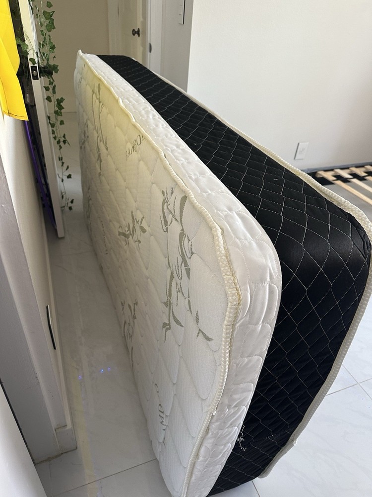 Bed frame + Mattress in very good condition.