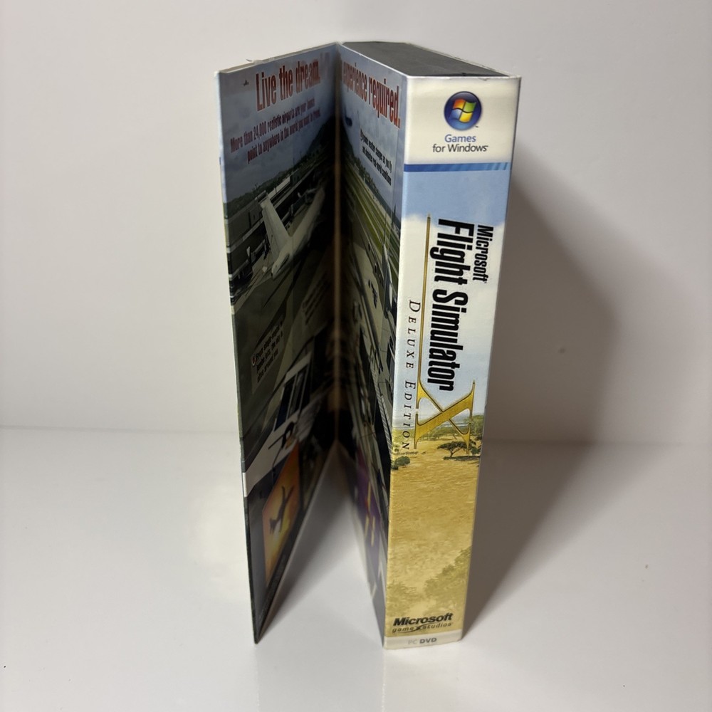 Microsoft 2006 Flight Simulator X Deluxe Edition PC Game Windows