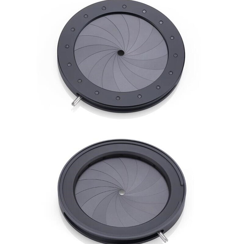 Adjustable 2-44mm Mechanical Iris Camera Microscope Optical Module Diaphragm