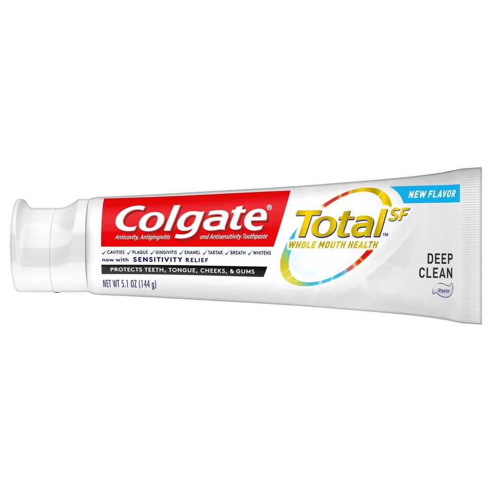 Colgate Total Deep Clean Antibacterial Toothpaste 10.2oz Pack of 2